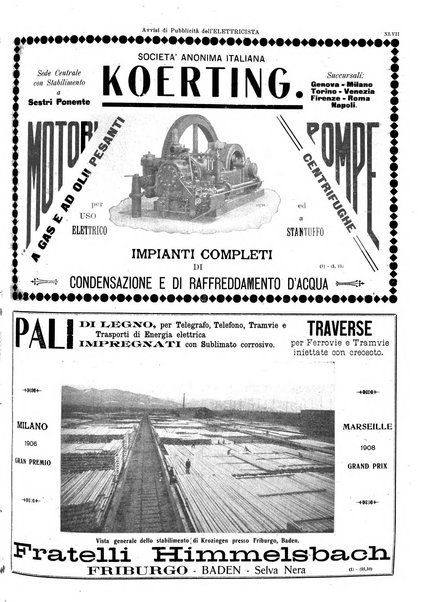 L'elettricista rivista mensile di elettrotecnica