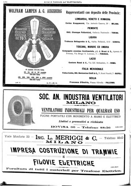 L'elettricista rivista mensile di elettrotecnica