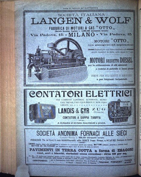 L'elettricista rivista mensile di elettrotecnica