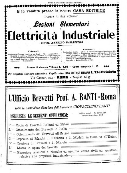 L'elettricista rivista mensile di elettrotecnica