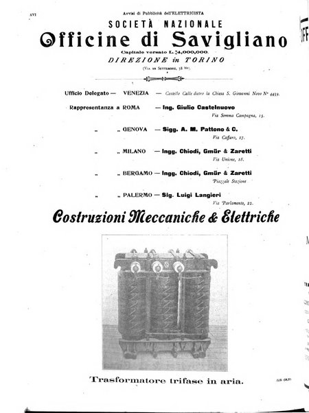 L'elettricista rivista mensile di elettrotecnica