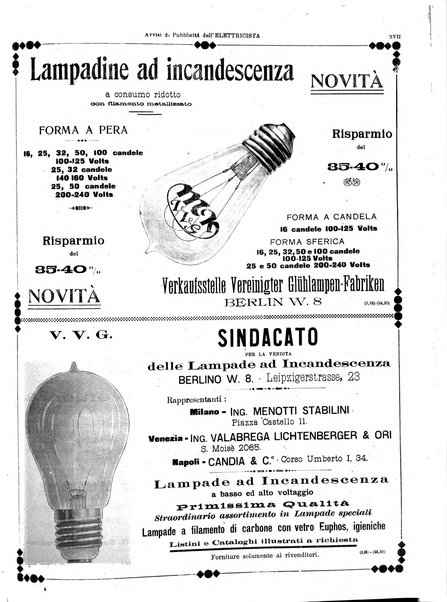 L'elettricista rivista mensile di elettrotecnica