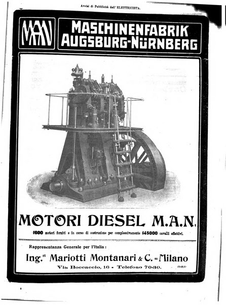 L'elettricista rivista mensile di elettrotecnica