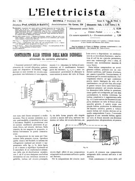 L'elettricista rivista mensile di elettrotecnica