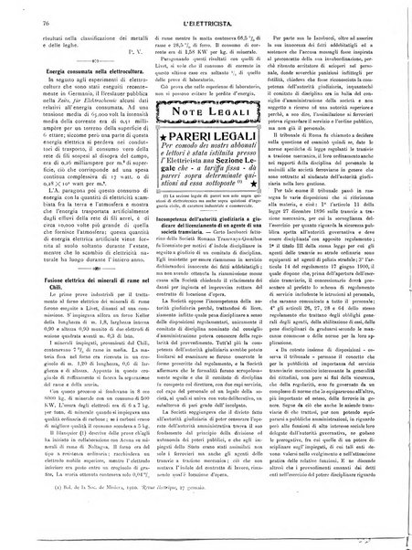 L'elettricista rivista mensile di elettrotecnica