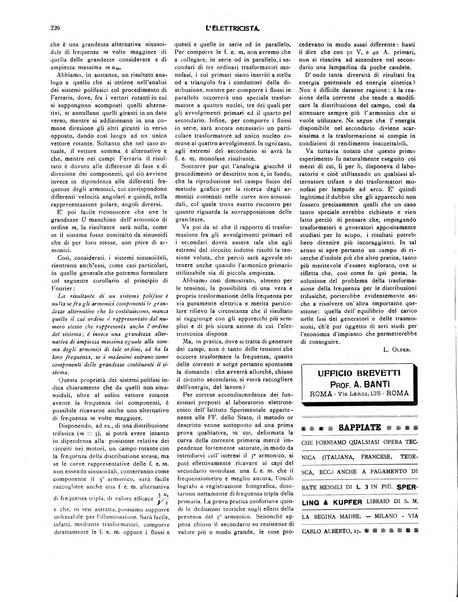 L'elettricista rivista mensile di elettrotecnica