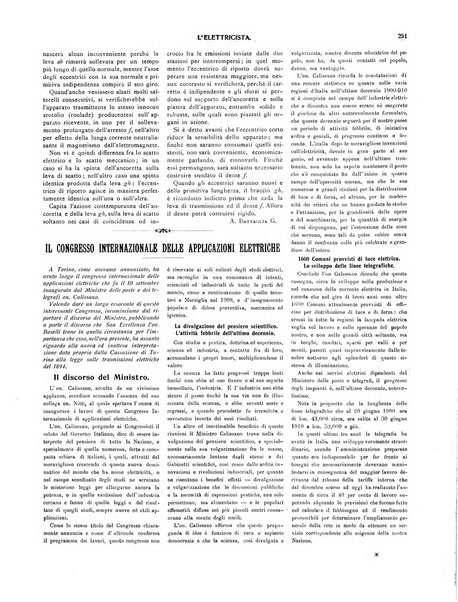 L'elettricista rivista mensile di elettrotecnica