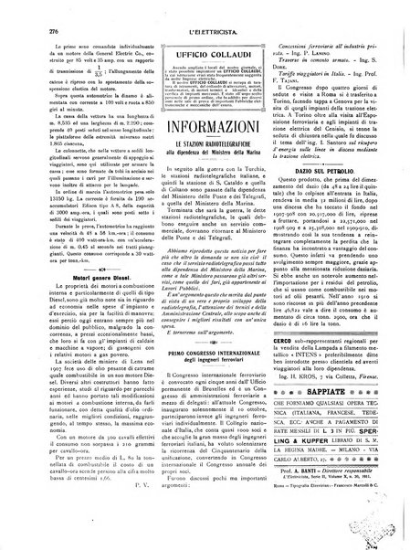 L'elettricista rivista mensile di elettrotecnica