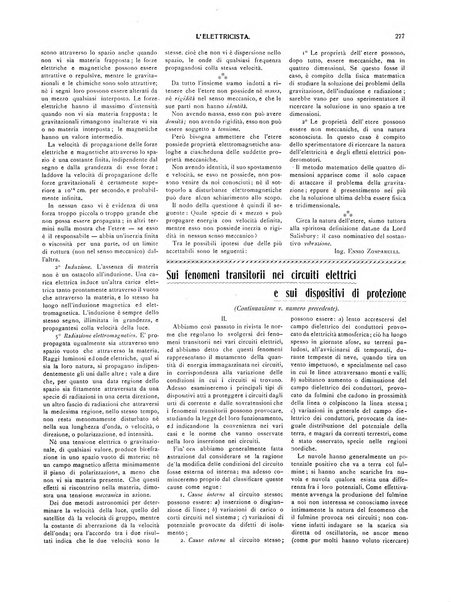 L'elettricista rivista mensile di elettrotecnica