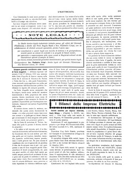 L'elettricista rivista mensile di elettrotecnica