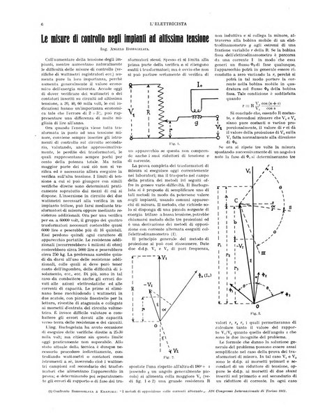 L'elettricista rivista mensile di elettrotecnica