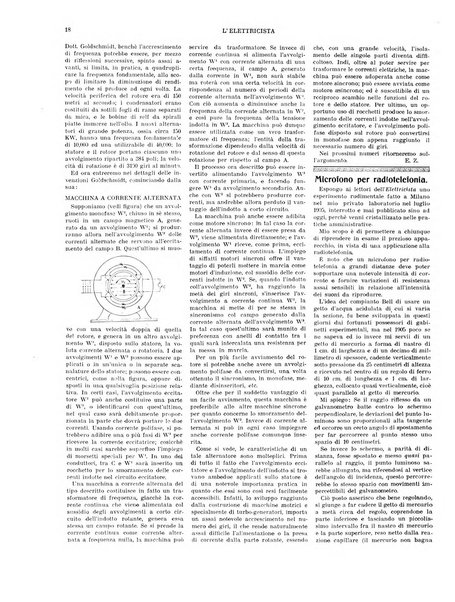 L'elettricista rivista mensile di elettrotecnica