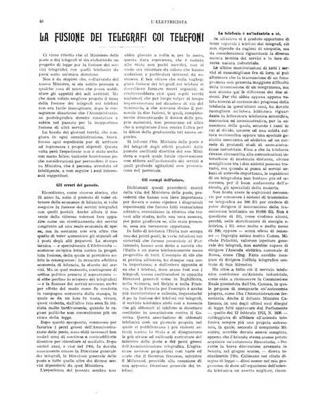 L'elettricista rivista mensile di elettrotecnica