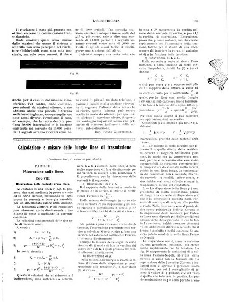 L'elettricista rivista mensile di elettrotecnica