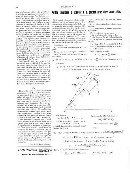 L'elettricista rivista mensile di elettrotecnica