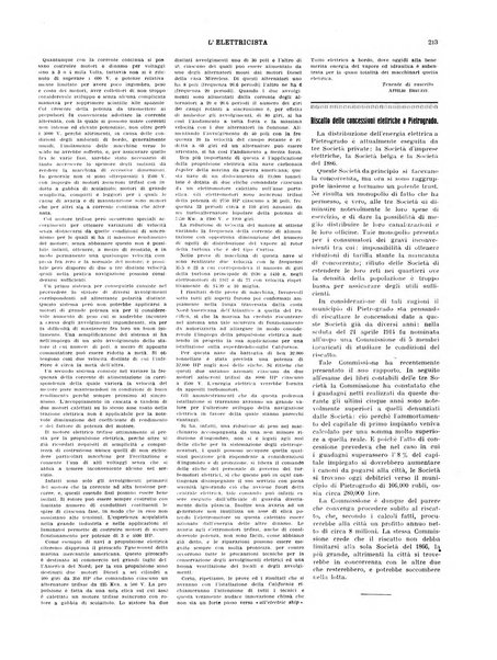 L'elettricista rivista mensile di elettrotecnica