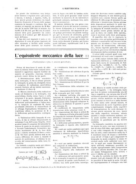 L'elettricista rivista mensile di elettrotecnica