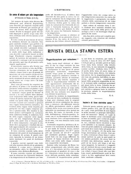 L'elettricista rivista mensile di elettrotecnica