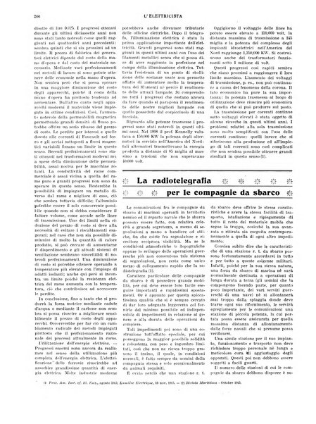 L'elettricista rivista mensile di elettrotecnica