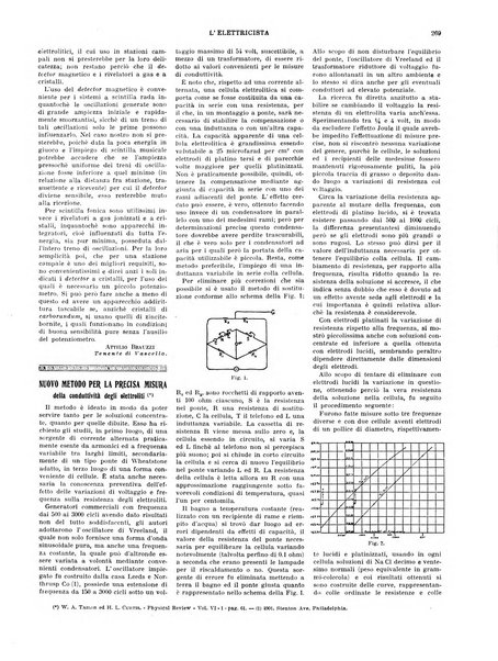 L'elettricista rivista mensile di elettrotecnica