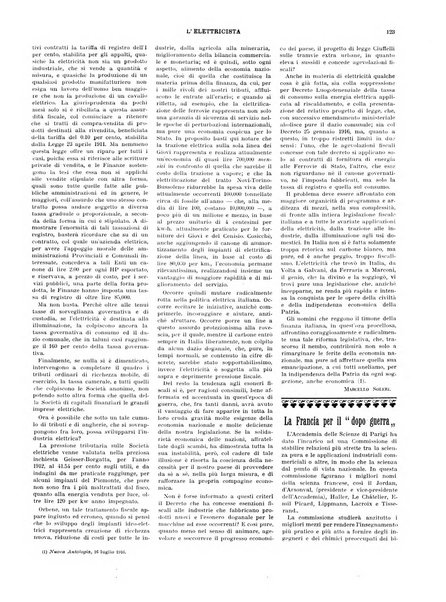 L'elettricista rivista mensile di elettrotecnica