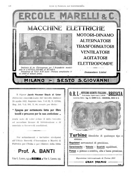 L'elettricista rivista mensile di elettrotecnica