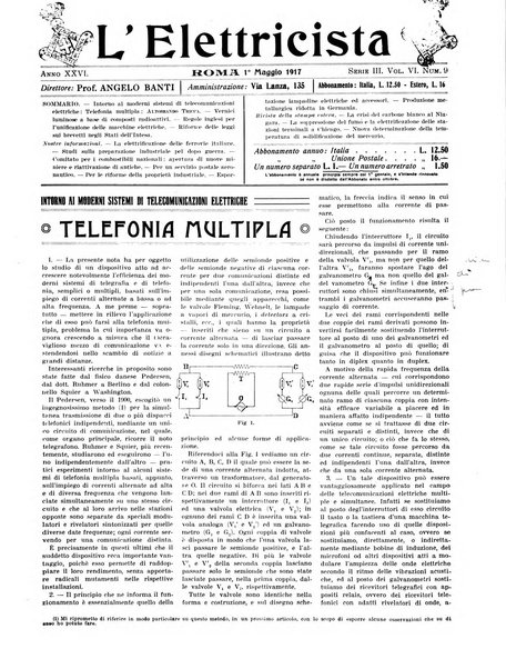 L'elettricista rivista mensile di elettrotecnica