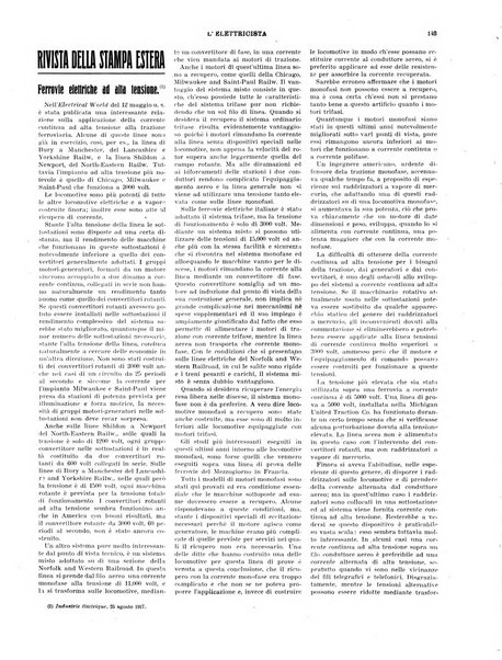 L'elettricista rivista mensile di elettrotecnica