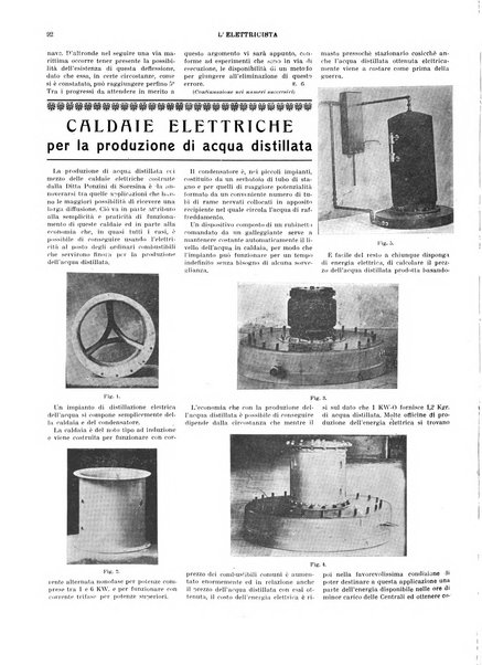 L'elettricista rivista mensile di elettrotecnica