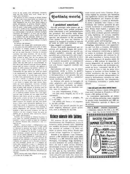 L'elettricista rivista mensile di elettrotecnica