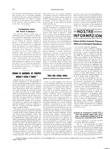 L'elettricista rivista mensile di elettrotecnica