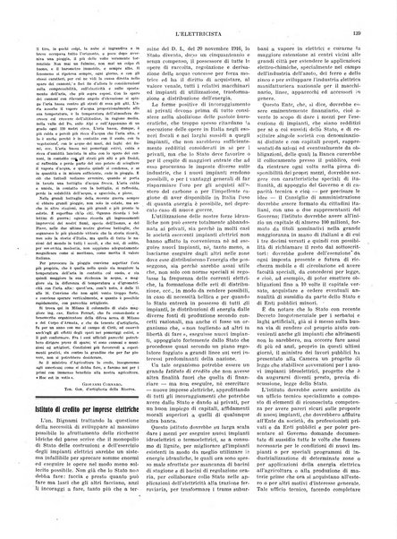 L'elettricista rivista mensile di elettrotecnica