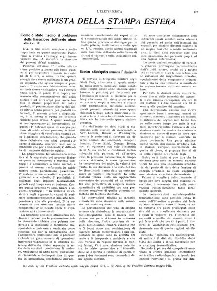 L'elettricista rivista mensile di elettrotecnica