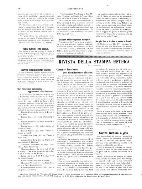 L'elettricista rivista mensile di elettrotecnica