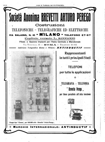 L'elettricista rivista mensile di elettrotecnica