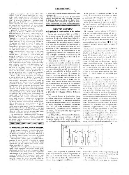 L'elettricista rivista mensile di elettrotecnica