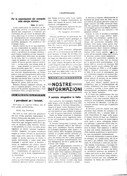 L'elettricista rivista mensile di elettrotecnica