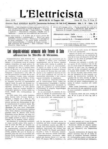 L'elettricista rivista mensile di elettrotecnica