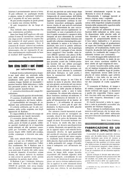 L'elettricista rivista mensile di elettrotecnica