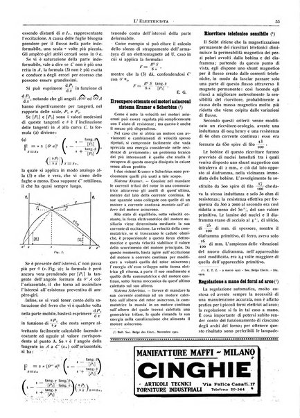 L'elettricista rivista mensile di elettrotecnica