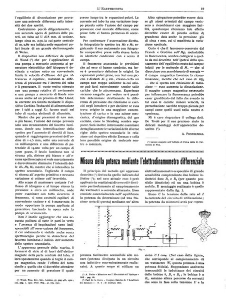 L'elettricista rivista mensile di elettrotecnica