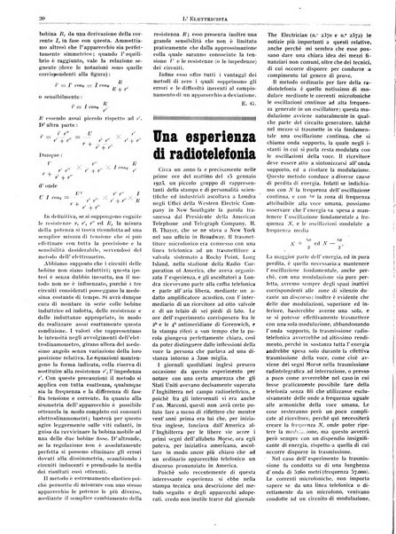 L'elettricista rivista mensile di elettrotecnica