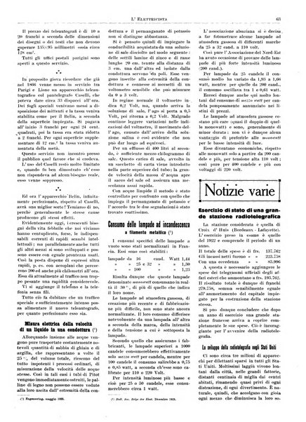 L'elettricista rivista mensile di elettrotecnica