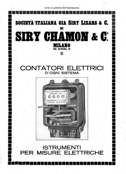 L'elettricista rivista mensile di elettrotecnica