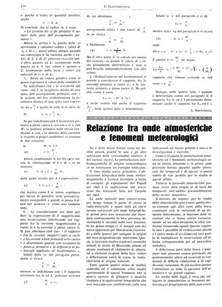 L'elettricista rivista mensile di elettrotecnica