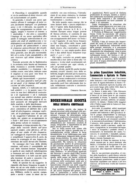 L'elettricista rivista mensile di elettrotecnica