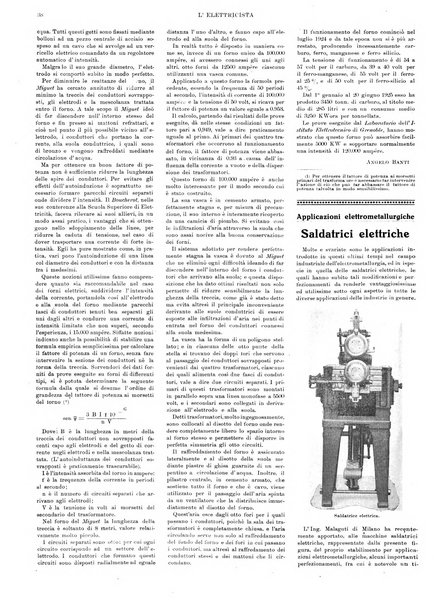 L'elettricista rivista mensile di elettrotecnica