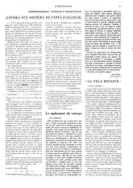 L'elettricista rivista mensile di elettrotecnica