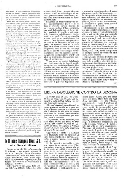 L'elettricista rivista mensile di elettrotecnica