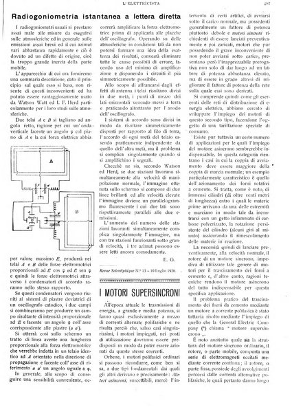 L'elettricista rivista mensile di elettrotecnica